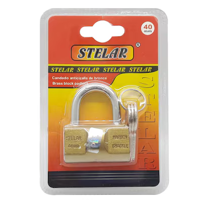 Stelar Brass Padlock